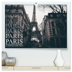 Paris - in schwarz und weiss (hochwertiger Premium Wandkalender 2026 DIN A2 quer), Kunstdruck in Hochglanz Paris - in schwarz und weiss (hochwertiger Premium Wandkalender 2026 DIN A2 quer), Kunstdruck in Hochglanz