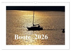 Cover Boote 2026 (Wandkalender 2026 DIN A3 quer), CALVENDO Monatskalender