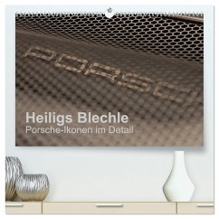 Cover Heiligs Blechle - Porsche-Ikonen im Detail (hochwertiger Premium Wandkalender 2026 DIN A2 quer), Kunstdruck in Hochglanz