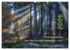 Cover Planungskalender Märchenwald 2026 (Wandkalender 2026 DIN A2 quer), CALVENDO Monatskalender