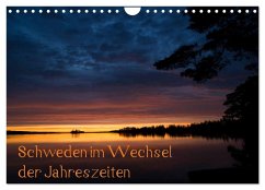 Schweden im Wechsel der Jahreszeiten (Wandkalender 2026 DIN A4 quer), CALVENDO Monatskalender Schweden im Wechsel der Jahreszeiten (Wandkalender 2026 DIN A4 quer), CALVENDO Monatskalender