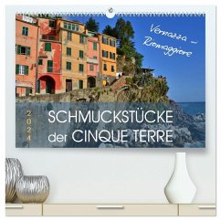 Cover SCHMUCKSTÜCKE der CINQUE TERRE (hochwertiger Premium Wandkalender 2026 DIN A2 quer), Kunstdruck in Hochglanz