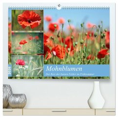 Mohnblumen (hochwertiger Premium Wandkalender 2026 DIN A2 quer), Kunstdruck in Hochglanz