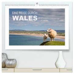 Wales / AT-Version (hochwertiger Premium Wandkalender 2026 DIN A2 quer), Kunstdruck in Hochglanz Wales / AT-Version (hochwertiger Premium Wandkalender 2026 DIN A2 quer), Kunstdruck in Hochglanz