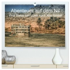 Cover Abenteuer auf dem Nil. Eine Reise von Luxor nach Abu Simbel (hochwertiger Premium Wandkalender 2026 DIN A2 quer), Kunstdruck in Hochglanz