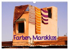 Farben Marokkos (Wandkalender 2026 DIN A3 quer), CALVENDO Monatskalender
