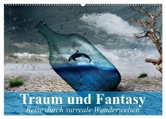 Traum und Fantasy. Reise durch surreale Wunderwelten (Wandkalender 2026 DIN A2 quer), CALVENDO Monatskalender