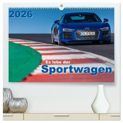 Es lebe der Sportwagen 2026 (hochwertiger Premium Wandkalender 2026 DIN A2 quer), Kunstdruck in Hochglanz