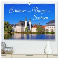 Schlösser und Burgen in Sachsen (hochwertiger Premium Wandkalender 2026 DIN A2 quer), Kunstdruck in Hochglanz Cover Schlösser und Burgen in Sachsen (hochwertiger Premium Wandkalender 2026 DIN A2 quer), Kunstdruck in Hochglanz