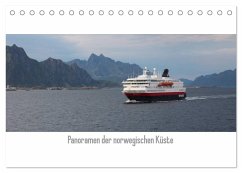Cover Panoramen der norwegischen Küste (Tischkalender 2026 DIN A5 quer), CALVENDO Monatskalender
