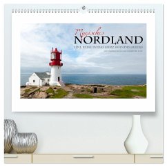 Cover Magisches Nordland. Eine Reise in das Herz Skandinaviens (hochwertiger Premium Wandkalender 2026 DIN A2 quer), Kunstdruck in Hochglanz