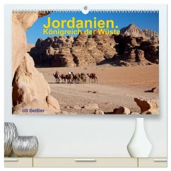 Jordanien. Königreich in der Wüste (hochwertiger Premium Wandkalender 2026 DIN A2 quer), Kunstdruck in Hochglanz