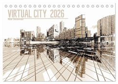 VIRTUAL CITY 2026 CH-Version (Tischkalender 2026 DIN A5 quer), CALVENDO Monatskalender VIRTUAL CITY 2026 CH-Version (Tischkalender 2026 DIN A5 quer), CALVENDO Monatskalender