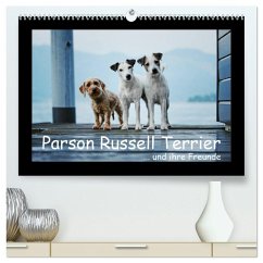 Cover Parson Russell Terrier (hochwertiger Premium Wandkalender 2026 DIN A2 quer), Kunstdruck in Hochglanz