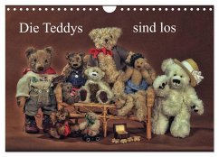 Die Teddys sind los (Wandkalender 2026 DIN A4 quer), CALVENDO Monatskalender Die Teddys sind los (Wandkalender 2026 DIN A4 quer), CALVENDO Monatskalender