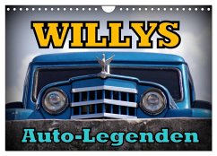 Cover Auto-Legenden: WILLYS (Wandkalender 2026 DIN A4 quer), CALVENDO Monatskalender