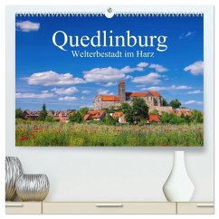 Quedlinburg - Welterbestadt im Harz (hochwertiger Premium Wandkalender 2026 DIN A2 quer), Kunstdruck in Hochglanz Cover Quedlinburg - Welterbestadt im Harz (hochwertiger Premium Wandkalender 2026 DIN A2 quer), Kunstdruck in Hochglanz