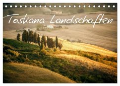 Cover Toskana Landschaften (Tischkalender 2026 DIN A5 quer), CALVENDO Monatskalender
