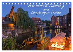 Cover Hansestadt Lüneburg und Lüneburger Heide (Tischkalender 2026 DIN A5 quer), CALVENDO Monatskalender
