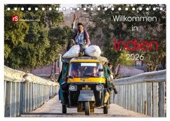 Cover Willkommen in Indien 2026 (Tischkalender 2026 DIN A5 quer), CALVENDO Monatskalender