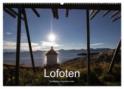 Cover Lofoten - Norwegens magische Inseln (Wandkalender 2026 DIN A2 quer), CALVENDO Monatskalender