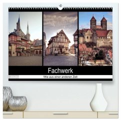 Cover Fachwerk - wie aus einer anderen Zeit (hochwertiger Premium Wandkalender 2026 DIN A2 quer), Kunstdruck in Hochglanz