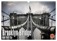 Brooklyn Bridge - New York City (Wandkalender 2026 DIN A3 quer), CALVENDO Monatskalender Brooklyn Bridge - New York City (Wandkalender 2026 DIN A3 quer), CALVENDO Monatskalender