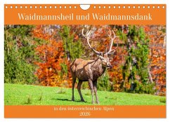 Cover Waidmannsheil und Waidmannsdank (Wandkalender 2026 DIN A4 quer), CALVENDO Monatskalender