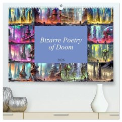 Bizarre Poetry of Doom (High Quality Premium Wall Calendar 2026 DIN A2 landscape),CALVENDO 12 Month Wall Calendar