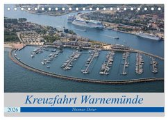 Cover Kreuzfahrt Warnemünde (Tischkalender 2026 DIN A5 quer), CALVENDO Monatskalender