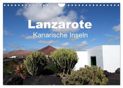 Lanzarote - Kanarische Inseln (Wandkalender 2026 DIN A4 quer), CALVENDO Monatskalender
