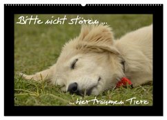 Cover Bitte nicht stören... hier träumen Tiere (Wandkalender 2026 DIN A2 quer), CALVENDO Monatskalender