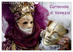 Carnevale di Venezia 2026 (Wandkalender 2026 DIN A4 quer), CALVENDO Monatskalender