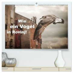 Wie ein Vogel in Rovinj! (hochwertiger Premium Wandkalender 2026 DIN A2 quer), Kunstdruck in Hochglanz