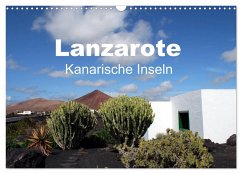 Lanzarote - Kanarische Inseln (Wandkalender 2026 DIN A3 quer), CALVENDO Monatskalender