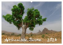 Cover Afrikanische Bäume (Wandkalender 2026 DIN A2 quer), CALVENDO Monatskalender