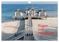 Cover Gesehen auf - Rügen und Hiddensee (Wandkalender 2026 DIN A4 quer), CALVENDO Monatskalender