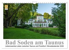 Cover Bad Soden am Taunus (Wandkalender 2026 DIN A4 quer), CALVENDO Monatskalender
