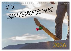 Cover it's SKATEBOARDING (Wandkalender 2026 DIN A4 quer), CALVENDO Monatskalender