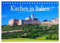 Cover Kirchen in Italien (Tischkalender 2026 DIN A5 quer), CALVENDO Monatskalender