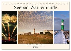 Seebad Warnemünde (Tischkalender 2026 DIN A5 quer), CALVENDO Monatskalender Seebad Warnemünde (Tischkalender 2026 DIN A5 quer), CALVENDO Monatskalender