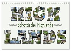 Schottische Highlands (Wandkalender 2026 DIN A4 quer), CALVENDO Monatskalender