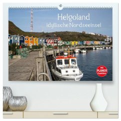 Helgoland - idyllische Nordseeinsel (hochwertiger Premium Wandkalender 2026 DIN A2 quer), Kunstdruck in Hochglanz