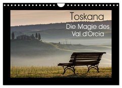 Cover Toskana - Die Magie des Val d'Orcia (Wandkalender 2026 DIN A4 quer), CALVENDO Monatskalender
