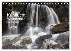 Kuhflucht Wasserfälle bei Farchant (Tischkalender 2026 DIN A5 quer), CALVENDO Monatskalender Kuhflucht Wasserfälle bei Farchant (Tischkalender 2026 DIN A5 quer), CALVENDO Monatskalender