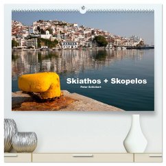 Skiathos + Skopelos (hochwertiger Premium Wandkalender 2026 DIN A2 quer), Kunstdruck in Hochglanz Skiathos + Skopelos (hochwertiger Premium Wandkalender 2026 DIN A2 quer), Kunstdruck in Hochglanz