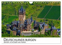 Cover Deutschlands Burgen - Burgen, Schlösser und Ruinen (Wandkalender 2026 DIN A4 quer), CALVENDO Monatskalender