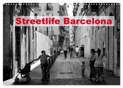 Streetlife Barcelona (Wandkalender 2026 DIN A3 quer), CALVENDO Monatskalender
