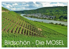 Bildschön - Die Mosel (Wandkalender 2026 DIN A3 quer), CALVENDO Monatskalender