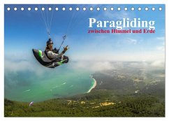 Paragliding - zwischen Himmel und Erde (Tischkalender 2026 DIN A5 quer), CALVENDO Monatskalender